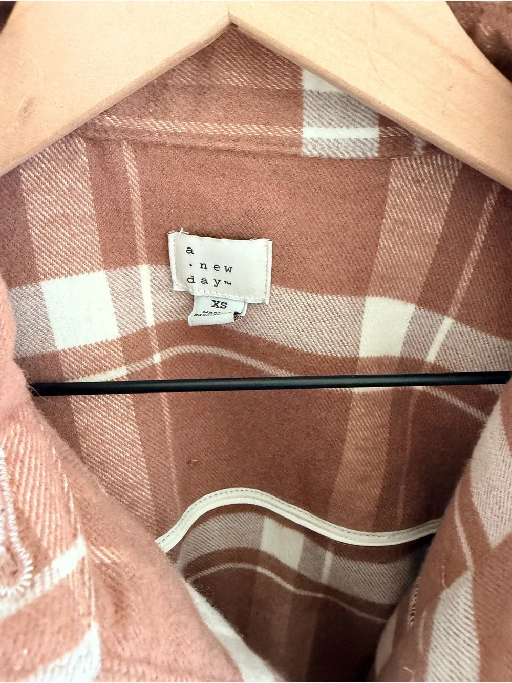 A new day flannel jacket xs